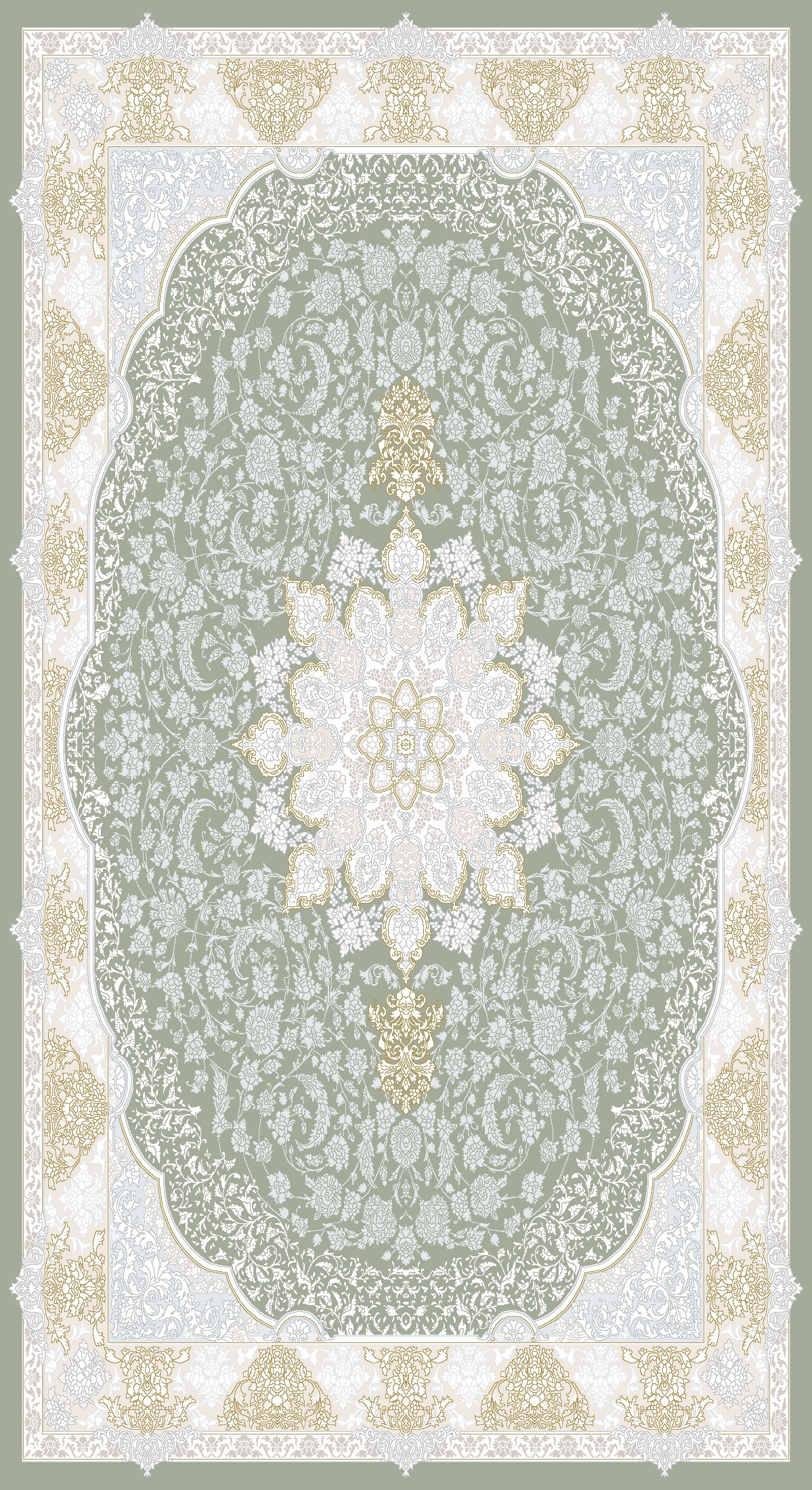 Ковёр Изумрудная Сказка