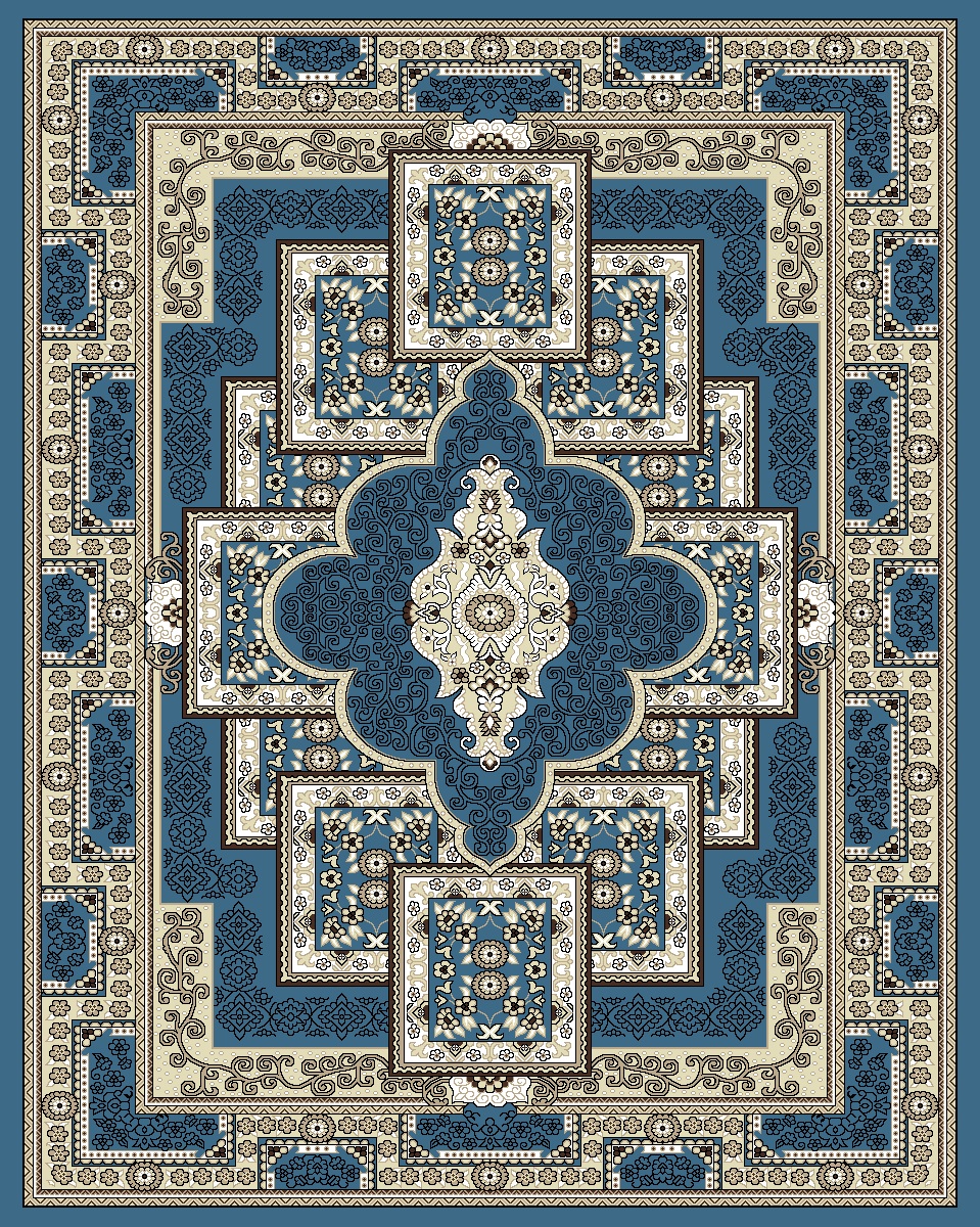 Широкий ковер