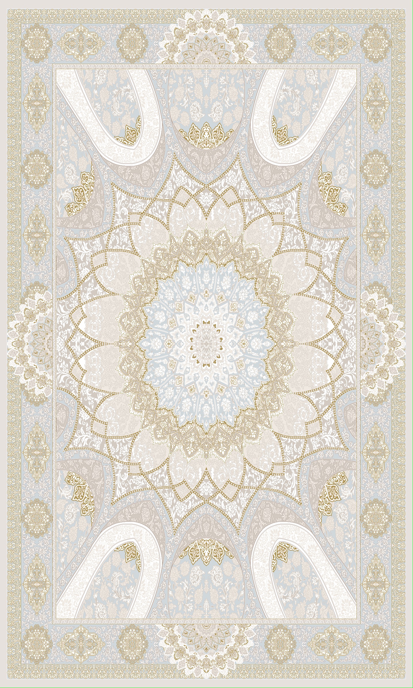 Ковер темный